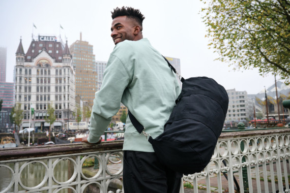 Nebarvená víkendová taška Impact z 285g rec. canvas AWARE™