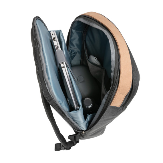 Dvoutónový batoh na 15.6" notebook Impact z 300D RPET AWARE™