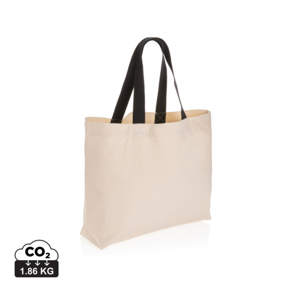 Nebarvená velká taška Impact z 240g recykl. canvas AWARE™
