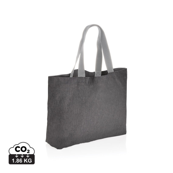 Nebarvená velká taška Impact z 240g recykl. canvas AWARE™