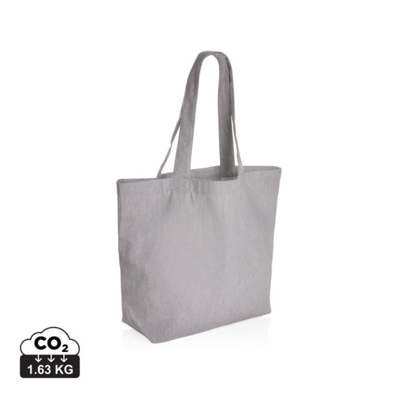 Nebarvená taška s kapsou Impact z 240g recykl. canvas AWARE™