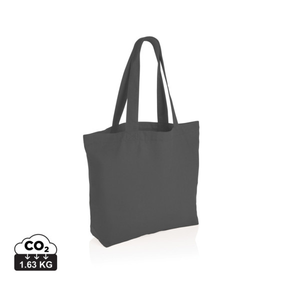 Nebarvená taška s kapsou Impact z 240g recykl. canvas AWARE™