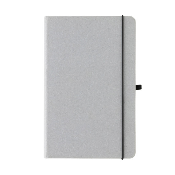 Poznámkový blok A5 s tvrdou vazbou z GRS recyklované kůže