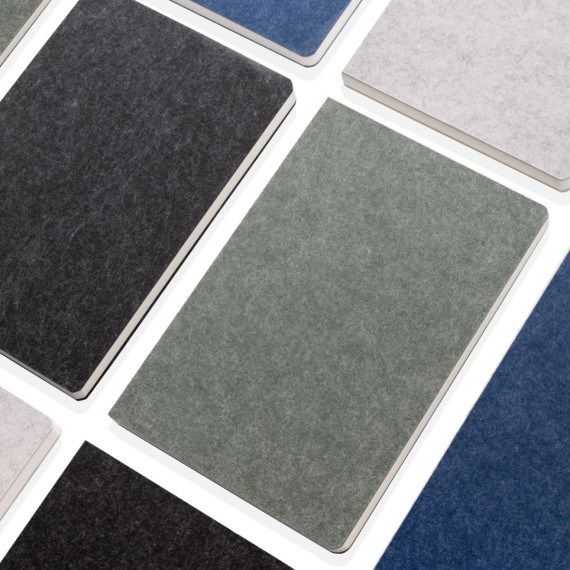 Poznámkový blok Phrase A5 z GRS recyklované plsti