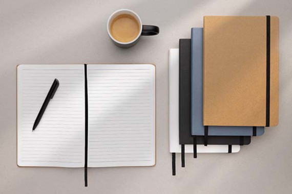 Kamenný zápisník s kraftovým obalem A5 Craftstone