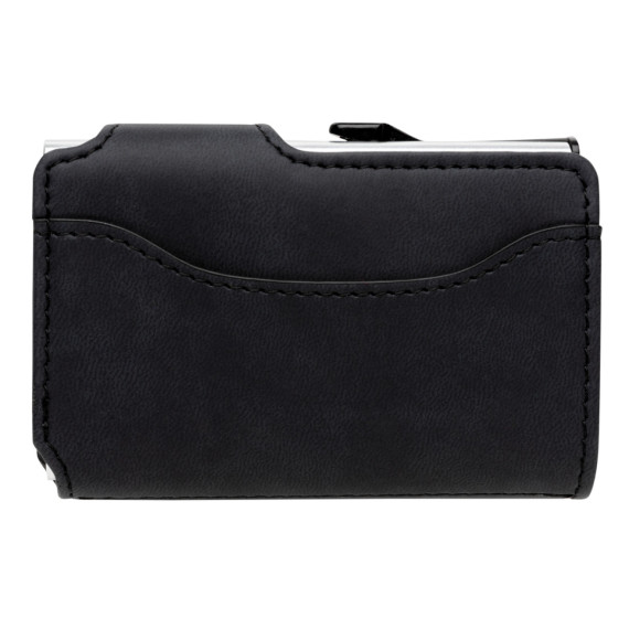 Hliníkové RFID pouzdro na karty s PU peněženkou