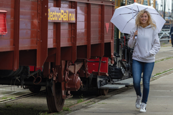 21" auto-open deštník Impact ze 190T RPET AWARE™