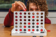 Dřevěné piškvorky Connect four