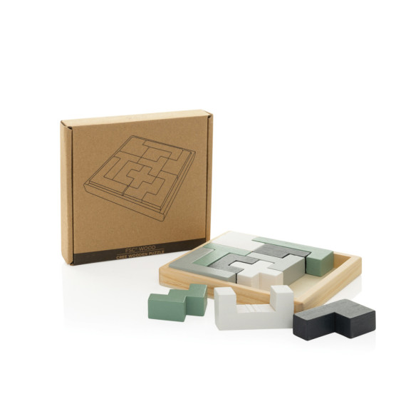 Dřevěné puzzle Cree