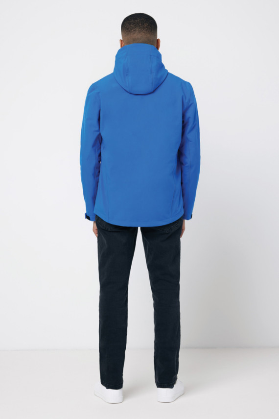 Pánská soft shell bunda IQONIQ Makalu z recykl. polyesteru