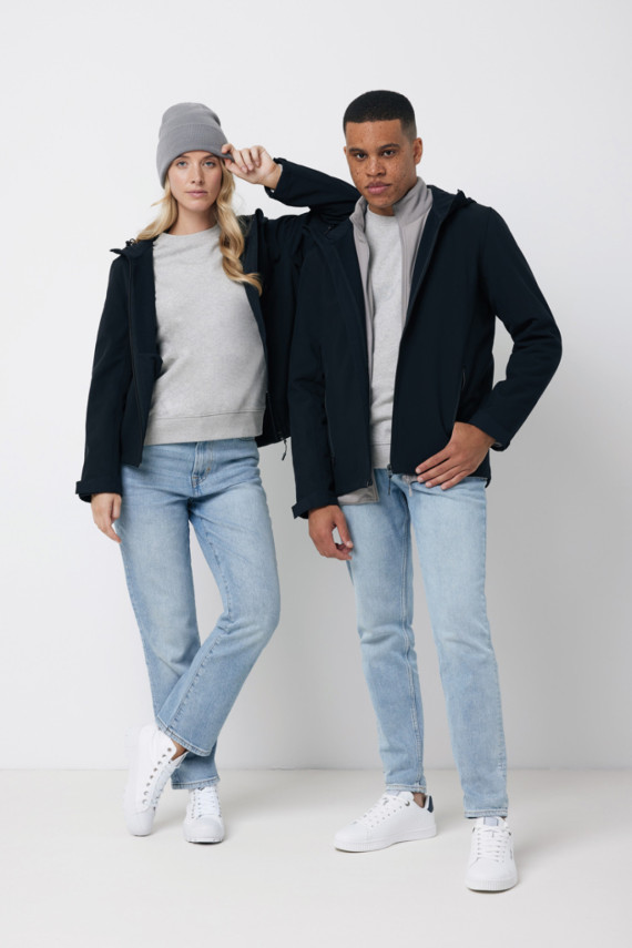 Dámská soft shell bunda IQONIQ Makalu z recykl. polyesteru