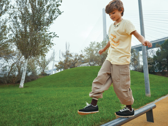 Dětské tričko IQONIQ Koli z recykl. bavlny