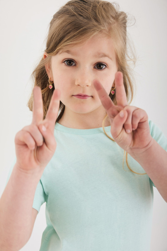 Dětské tričko IQONIQ Koli z recykl. bavlny