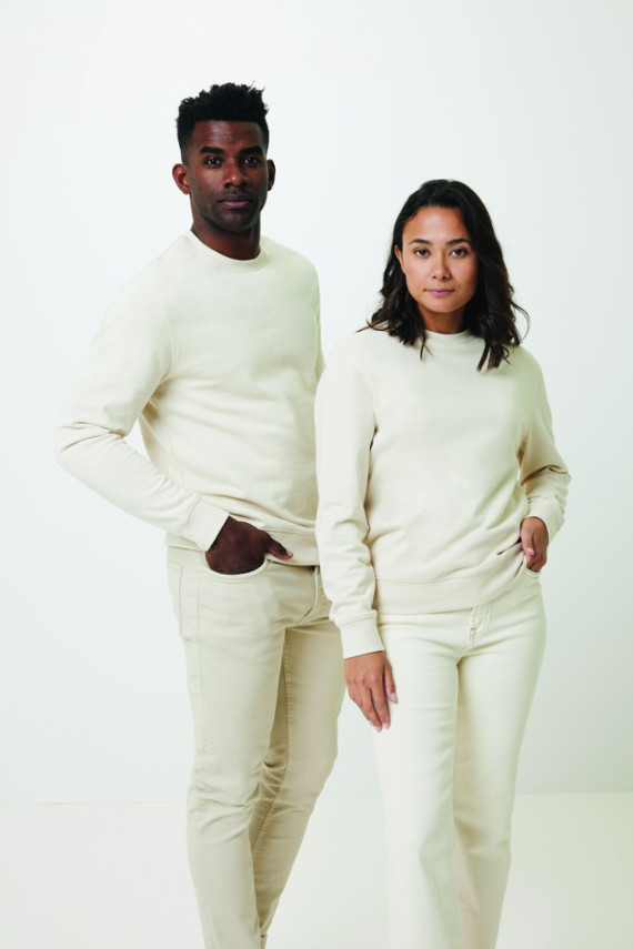 Nebarvená mikina IQONIQ Denali z recykl. bavlny