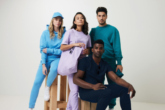 Mikina IQONIQ Kruger relaxed fit z recykl. bavlny