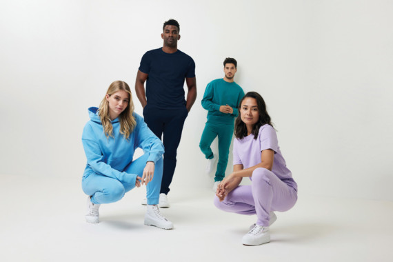Mikina IQONIQ Kruger relaxed fit z recykl. bavlny