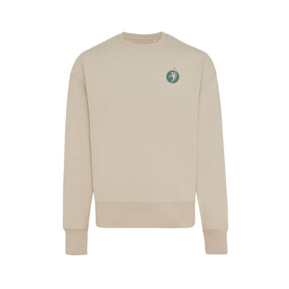 Mikina IQONIQ Kruger relaxed fit z recykl. bavlny