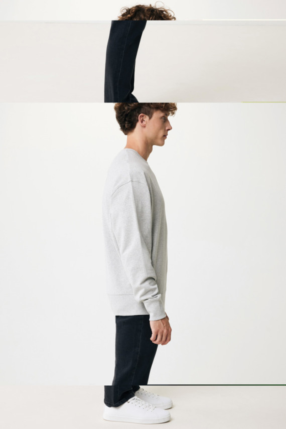 Mikina IQONIQ Kruger relaxed fit z recykl. bavlny