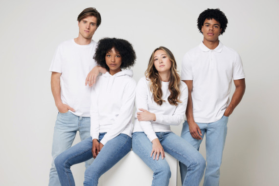 Mikina s kapucí IQONIQ Jasper z recykl. bavlny