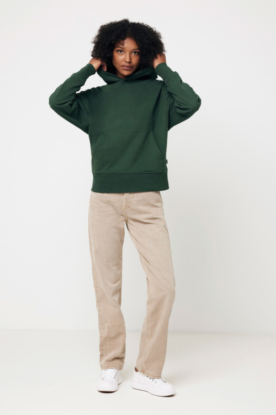 Mikina s kapucí IQONIQ Yoho relaxed fit z recykl. bavlny