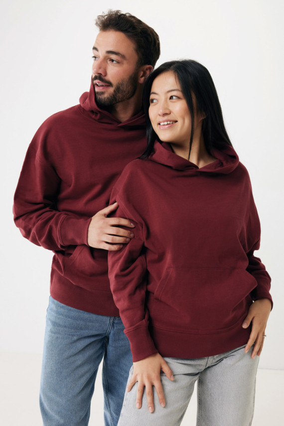 Mikina s kapucí IQONIQ Yoho relaxed fit z recykl. bavlny