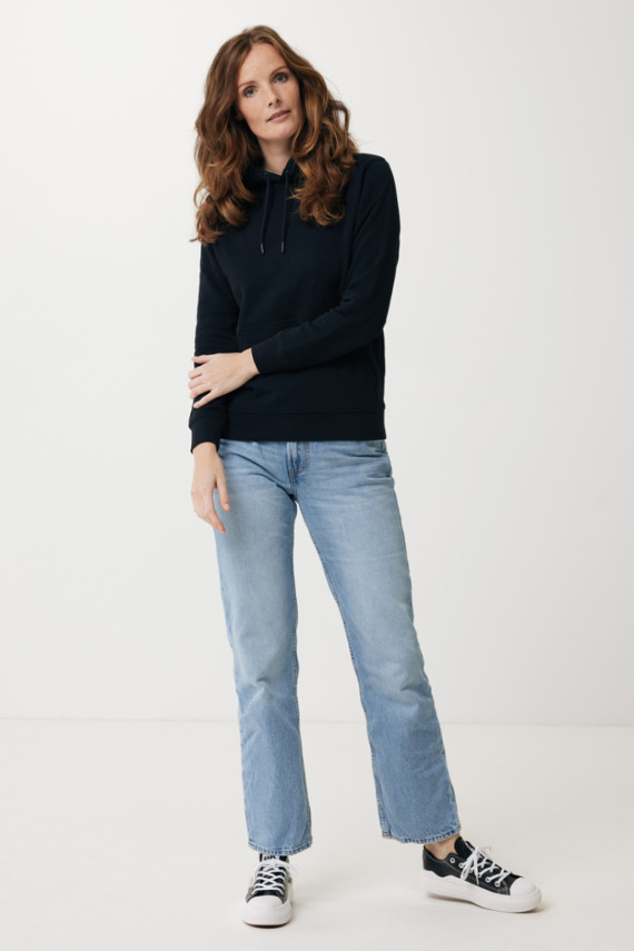 Lehká mikina s kapucí IQONIQ Rila z recykl. bavlny