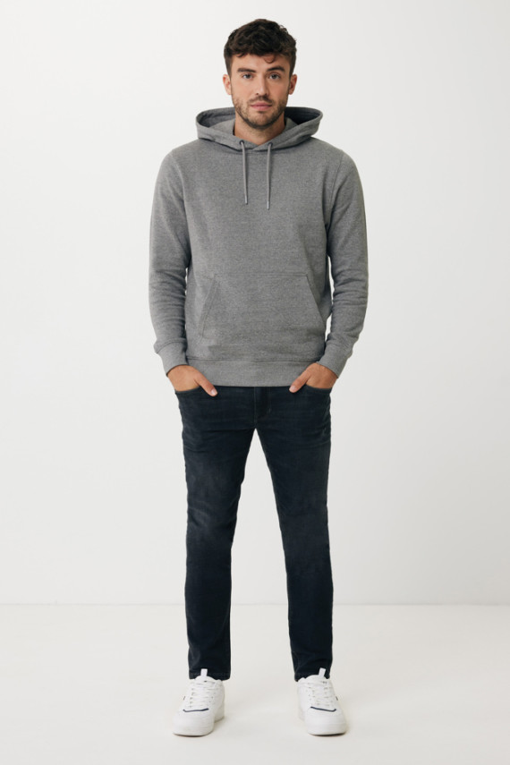 Lehká mikina s kapucí IQONIQ Rila z recykl. bavlny