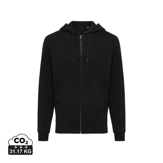 Mikina na zip s kapucí IQONIQ Abisko z recykl. bavlny