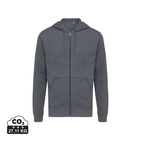 Mikina na zip s kapucí IQONIQ Abisko z recykl. bavlny
