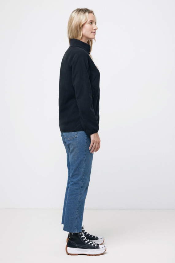 Micro fleece bunda na zip IQONIQ Talung z rec. polyesteru