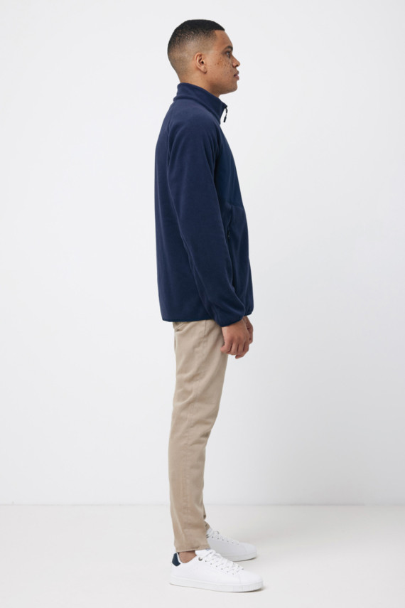 Micro fleece bunda na zip IQONIQ Talung z rec. polyesteru