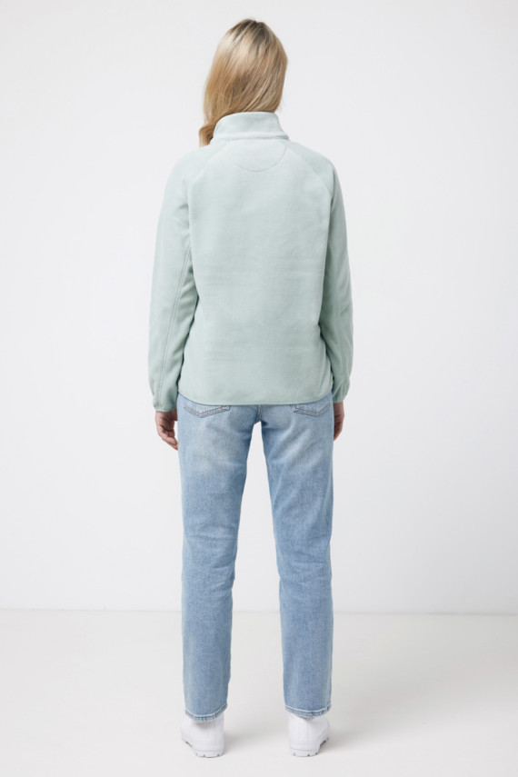 Micro fleece bunda na zip IQONIQ Talung z rec. polyesteru