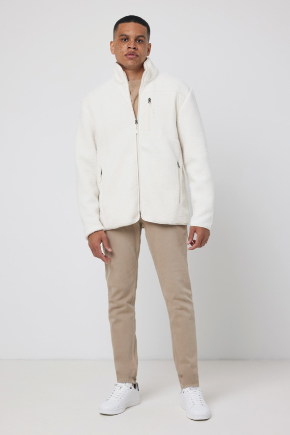 Pile fleece bunda IQONIQ Diran z recykl. polyesteru