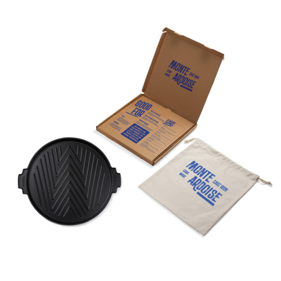 Litinový grilovací rošt VINGA Monte Ardoise, 30cm