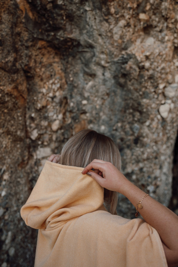 Plážové hamam poncho VINGA Tolo