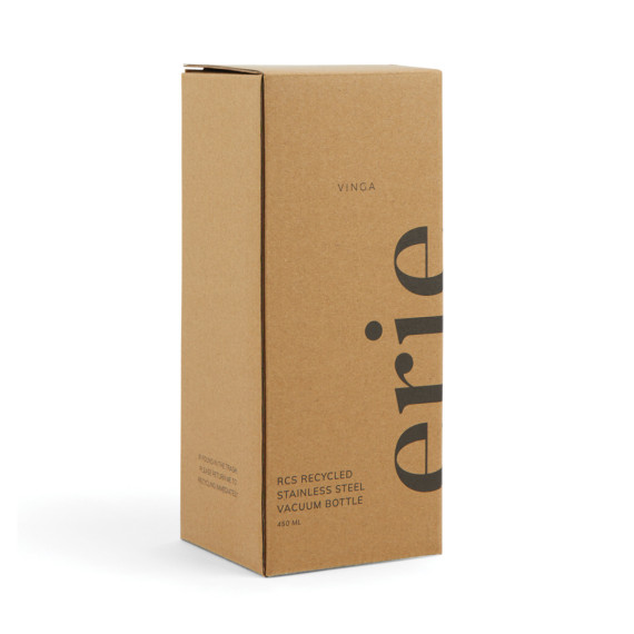 Termo lahev VINGA Erie 450ml z RCS recykl. nerezové oceli