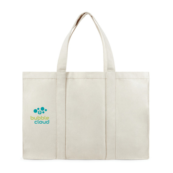 Maxi tote bag VINGA Hilo z recykl. canvas AWARE™
