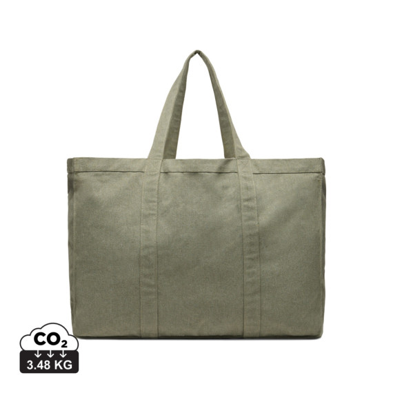 Maxi tote bag VINGA Hilo z recykl. canvas AWARE™