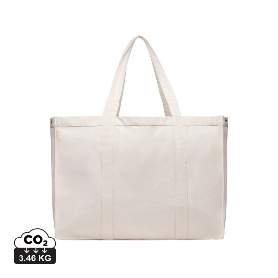 Maxi tote bag VINGA Hilo z recykl. canvas AWARE™