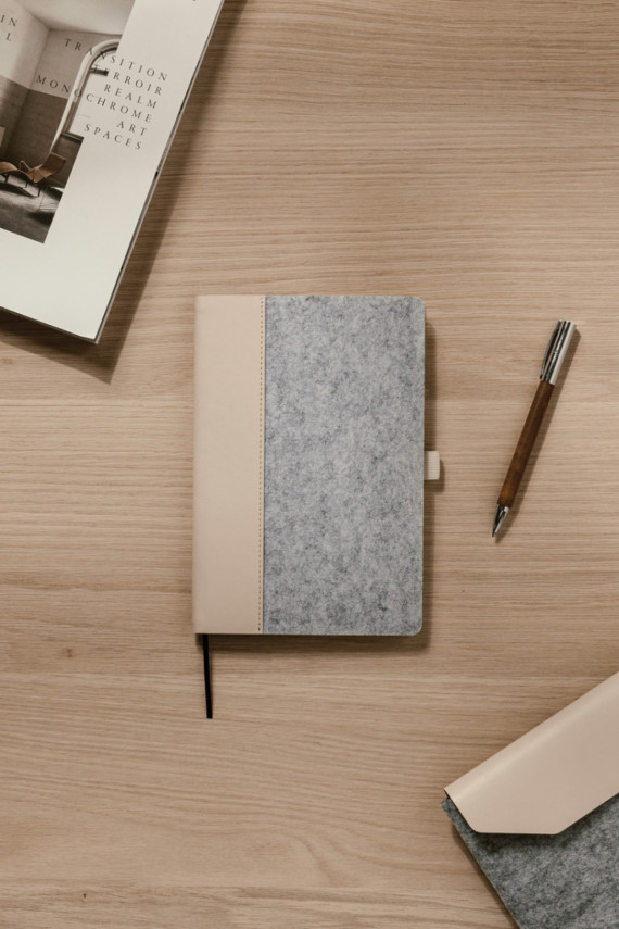 Zápisník VINGA Albon z GRS recykl. plsti