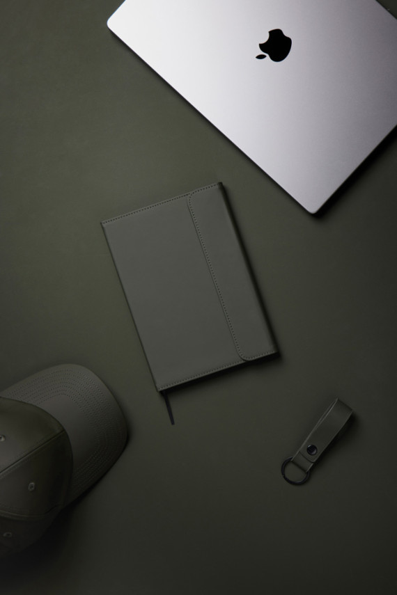 Zápisník VINGA Baltimore z GRS recykl. papíru a PU