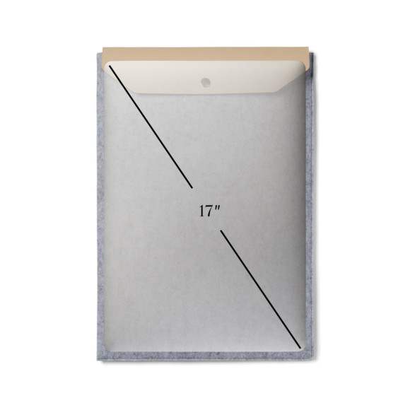 Obal na 17" notebook VINGA Albon z GRS recykl. plsti