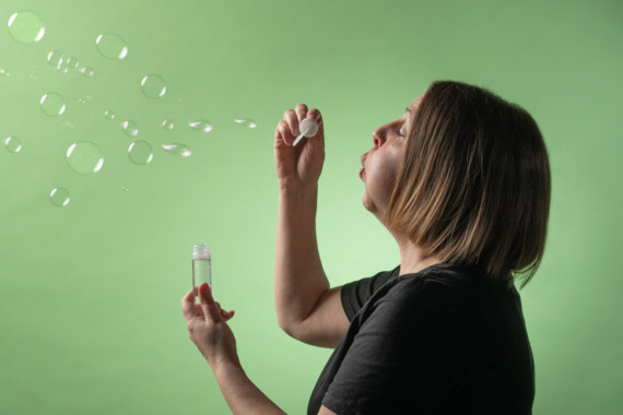 Mýdlové bubliny BUBBLES, 30 ml