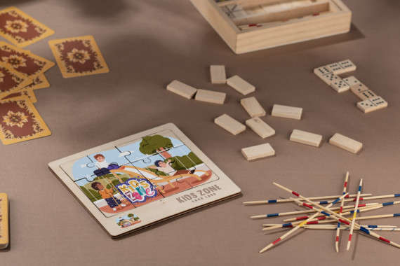 Dřevěné skládačky WOODSY