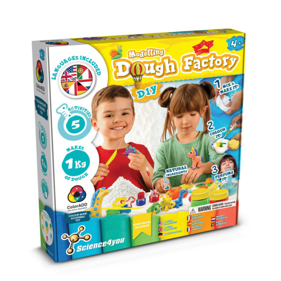 Modeling Dough Factory Kit I. Vzdělávací hra pro děti