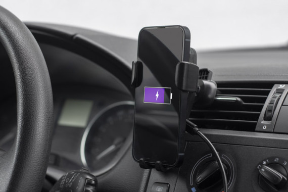 Držák na telefon s indukční nabíječkou GARI 15W USB-C