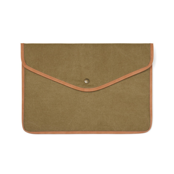 VINGA Pochette ordinateur 14" en toile recyclée GRS Bosler