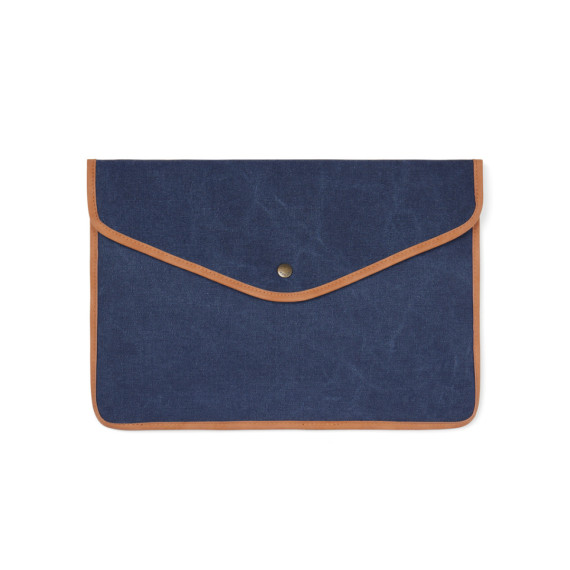 VINGA Pochette ordinateur 14" en toile recyclée GRS Bosler