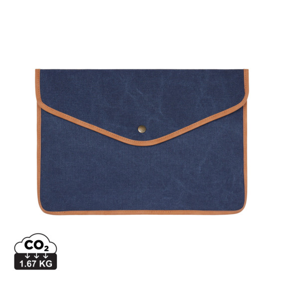 VINGA Pochette ordinateur 14" en toile recyclée GRS Bosler