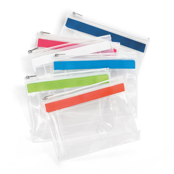 CHASTAIN. Pouzdro EVA se zipem a kovovým táhlem